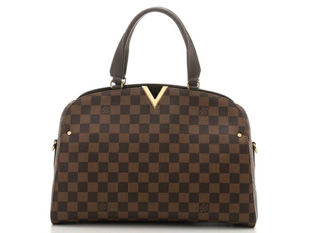 LOUIS VUITTON Bag Kensington Tote Bowling Damier